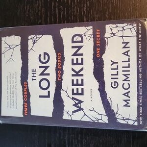 💫3/$18 The Long Weekend: A Novel By Gilly Macmillan Book - Paperback